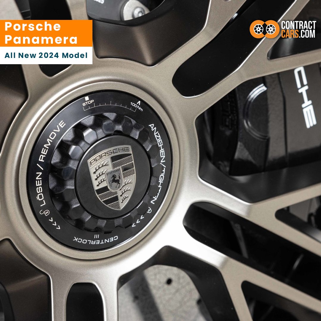 New 2024 Porsche Panamera Locking Alloy Wheels