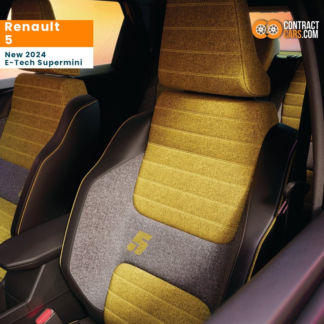 New Renault 5 E-Tech Sport Seats
